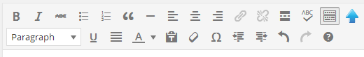 Click the blue upsell arrow to easily add an upsell button to your page.
